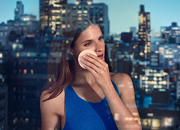 girl applying Diamond Cocoon Sheer Cream on her face